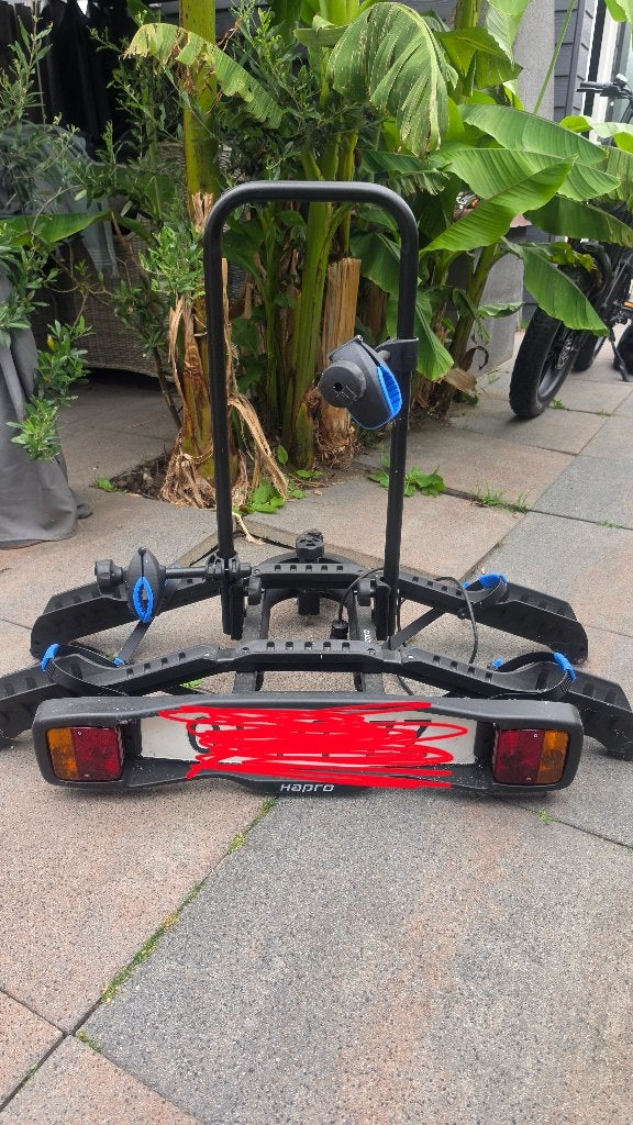 Fietsendrager voor 2 elektrische fietsen, Ophalen, Zo goed als nieuw, Fietsendrager-accessoire, 2 fietsen