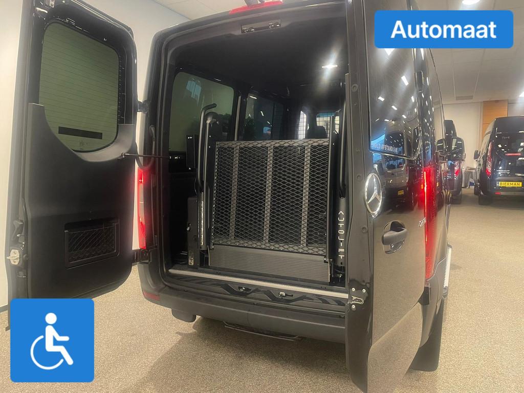 Mercedes Sprinter L1H1 Rolstoelbus Automaat 215 CDI, Auto's, Automaat, 12 maanden, Stof, Gebruikt