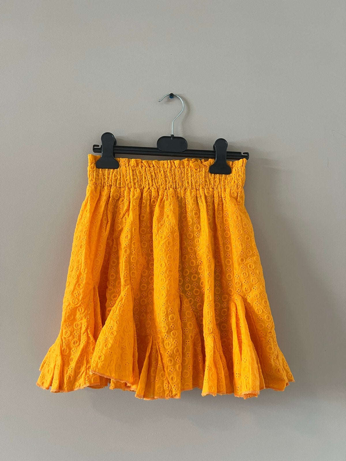 Nieuw Loavies Oranje Broderie Rokje Maat XS, Nieuw, Oranje, Ophalen of Verzenden, Maat 34 (XS) of kleiner