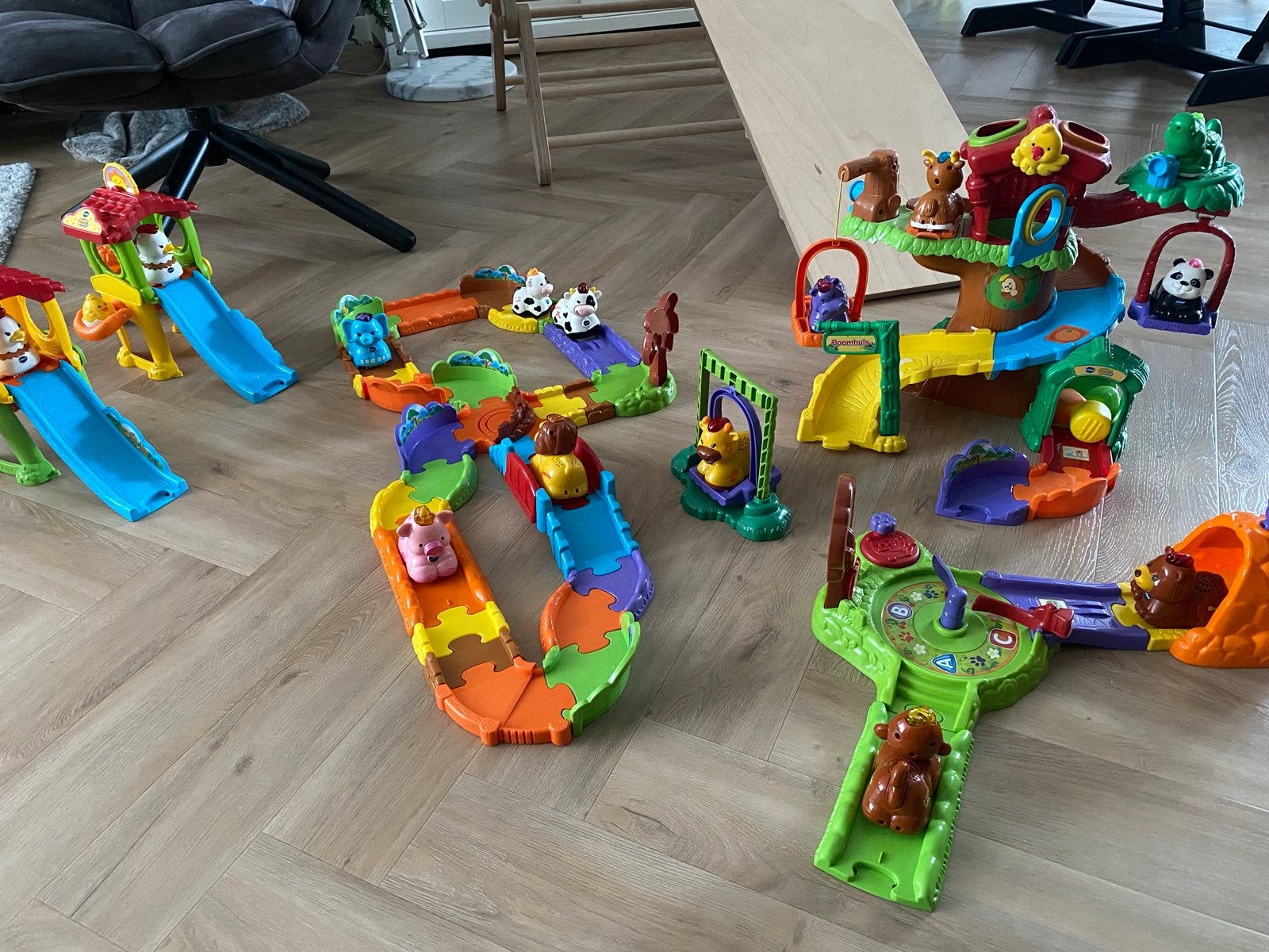 VTech Zoef Zoef Dieren Speelset met veel extra's, Ophalen, Gebruikt, Overige typen, Met licht