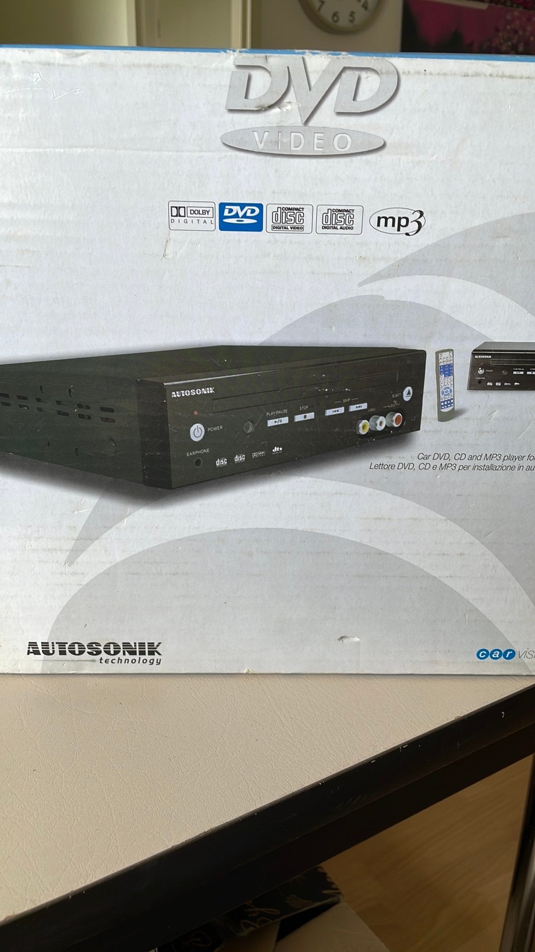 Autosonik DVD Speler - Nieuw in Doos, Draagbaar, Nieuw, Ophalen, Overige merken
