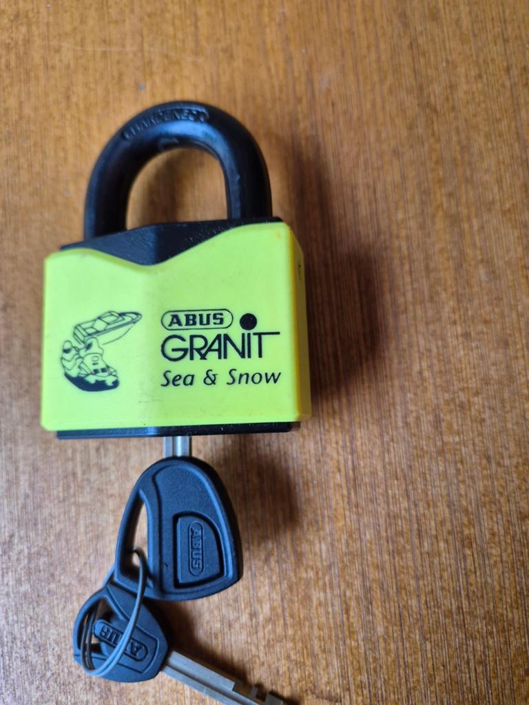 Abus GRANIT hangslot nieuw, Ophalen, Nieuw, Slot