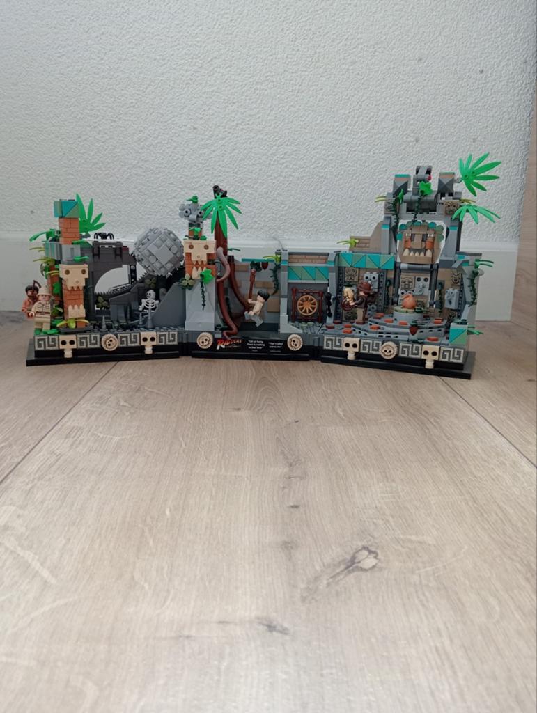 Lego Indiana Jones: Tempel van de Gouden Afgod (77015), Gebruikt, Overige thema's, Lego, Ophalen of Verzenden