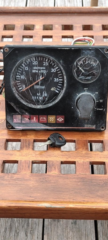 Vetus Motorpaneel Dashboard P4, Ophalen of Verzenden, Gebruikt, Motor en Techniek