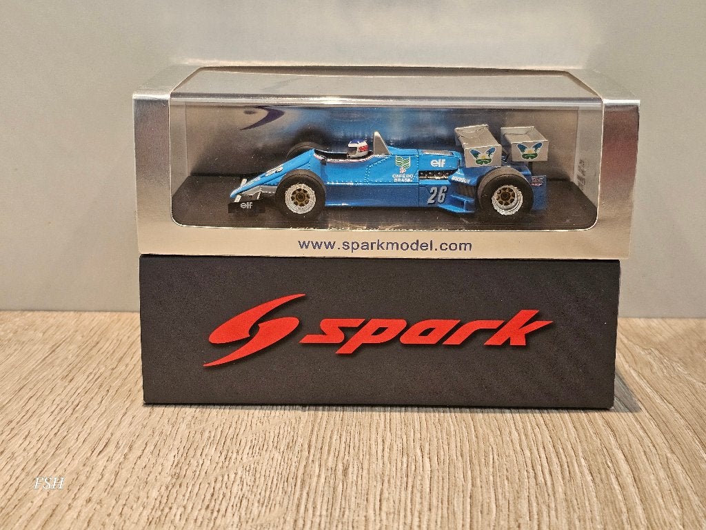 Ligier JS21, Raul Boesel # 26, GP Monaco 1983. TOPMODEL, Ophalen of Verzenden, Zo goed als nieuw, Auto, Overige merken