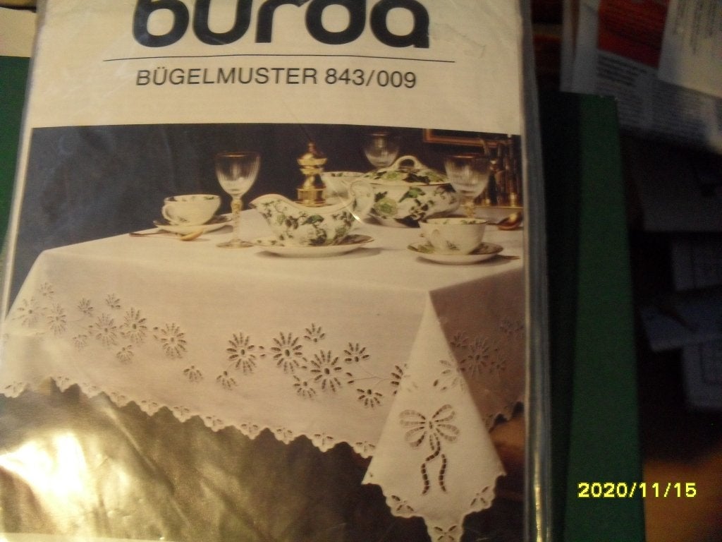 NIEUW strijkpatroon Burda 843/009. Verkoop ook DMC garens, Hobby en Vrije tijd, Ophalen of Verzenden, Nieuw, Handborduren, Patroon