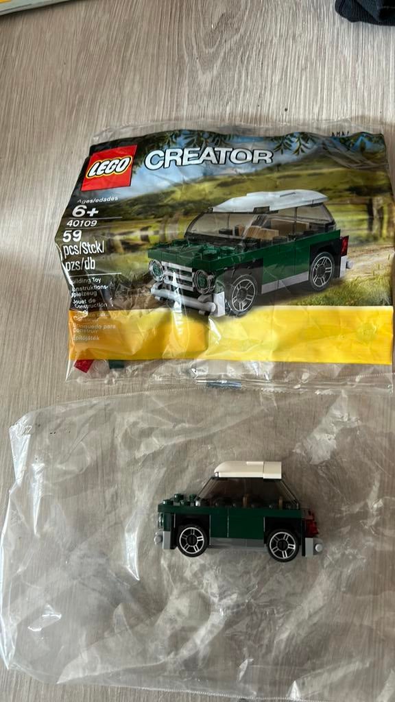 Lego 40109, Ophalen, Zo goed als nieuw, Auto