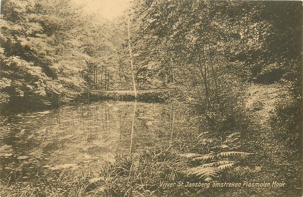 702-075-019 Plasmolen Vijver St Jansberg, Verzenden, Voor 1920, Limburg