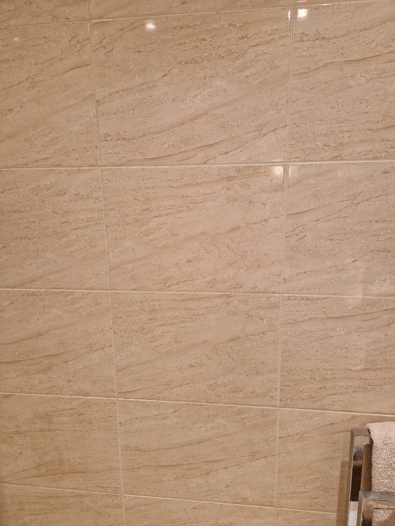 Overgebleven badkamer tegels creme/beige, Ophalen, Keramiek, Zo goed als nieuw, 20 tot 40 cm