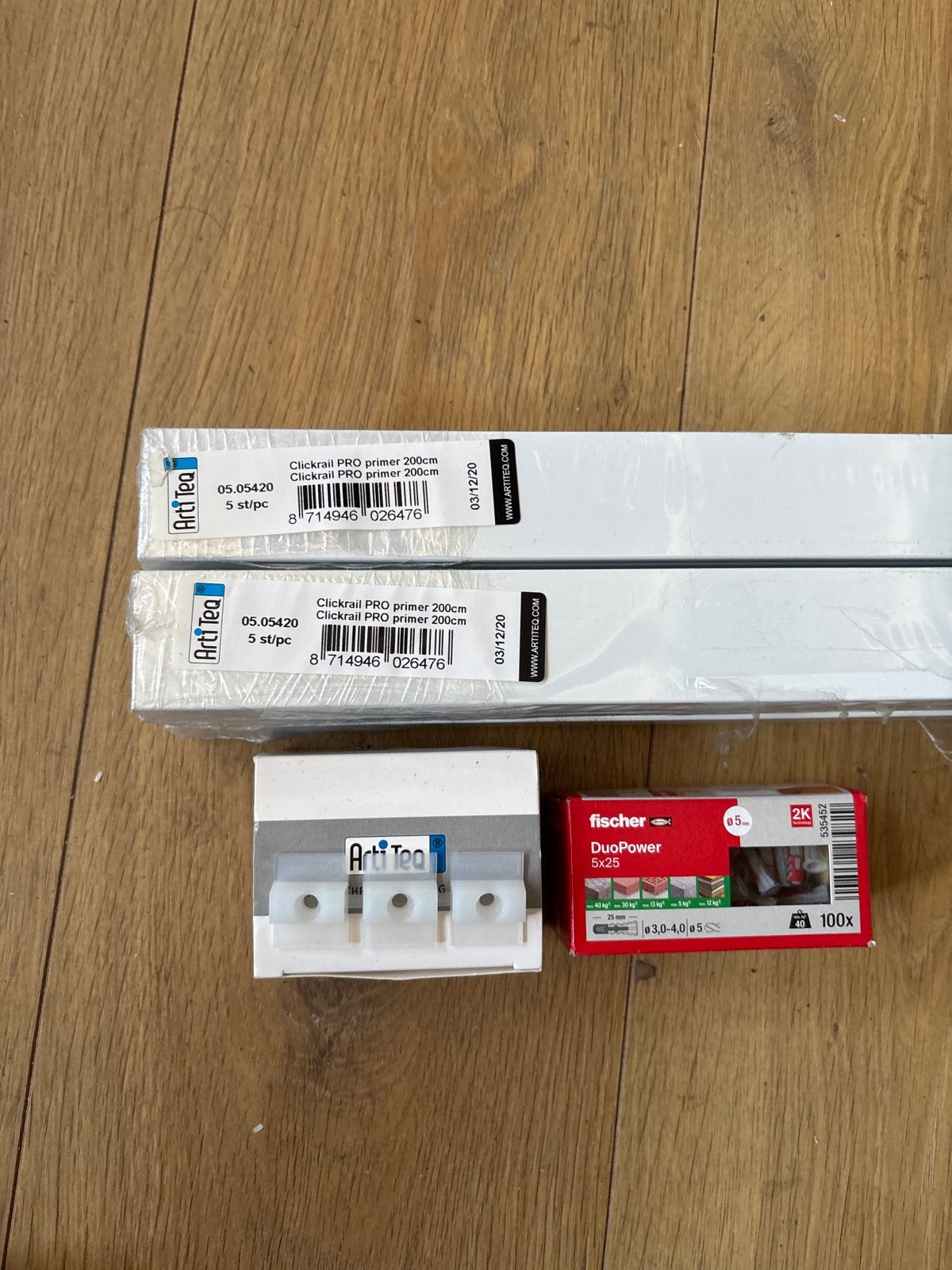 Artiteq Click Rail PRO schilderij ophangrails, Overige materialen, Ophalen of Verzenden, 150 tot 200 cm, Lijsten