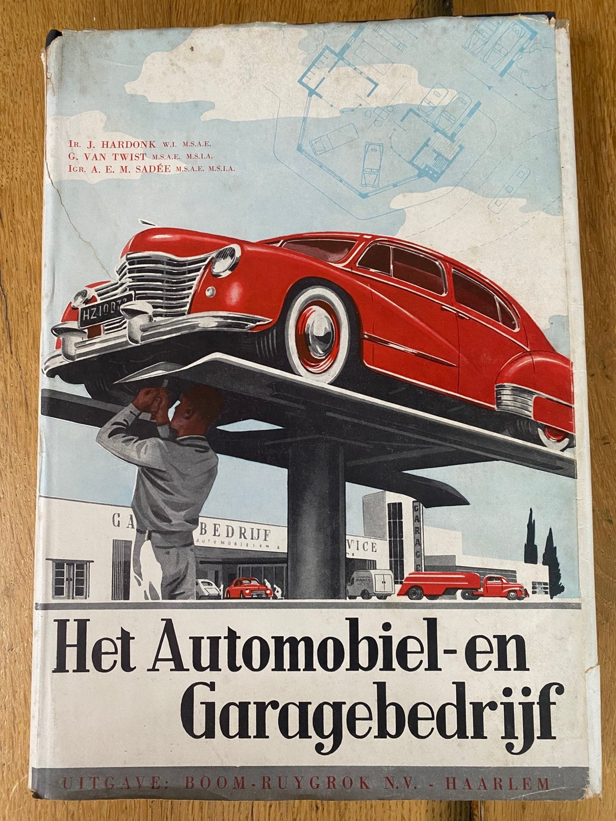 Het Automobiel- en Garagebedrijf 1952 –klassiek autotechniek, Ophalen of Verzenden, Gelezen, Algemeen