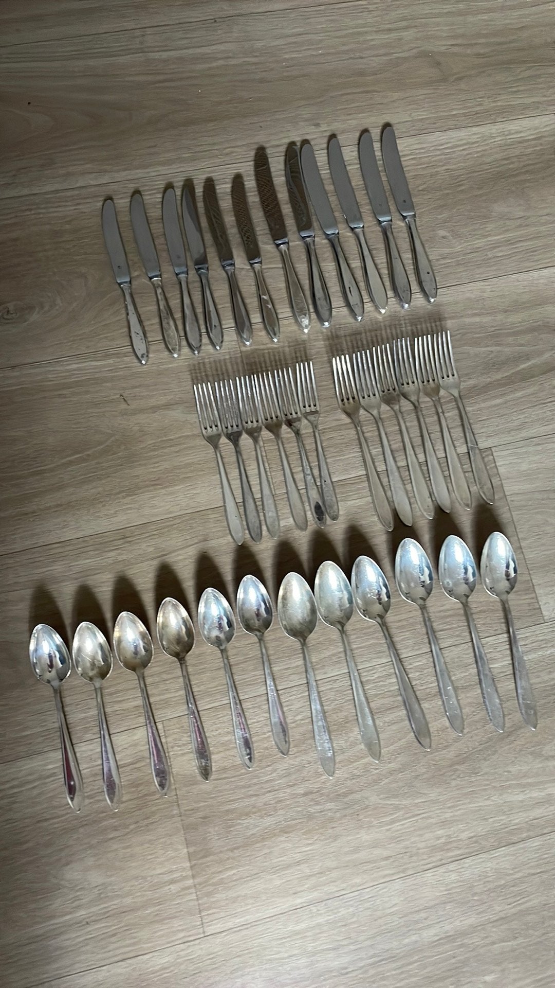 Verzilverd bestek WMF puntfilet, Ophalen of Verzenden, Zo goed als nieuw, Zilver