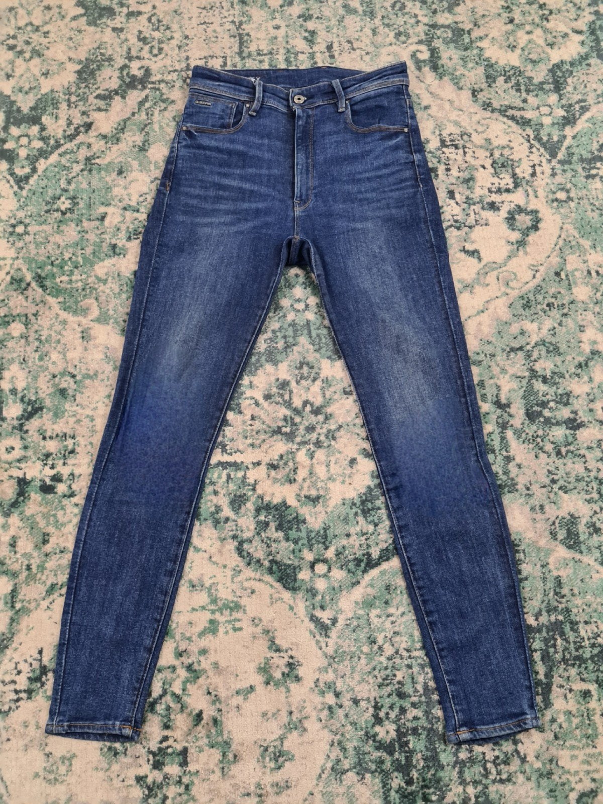 G-star Kafey ultra high skinny W28 L30 Tulsi2830 High-rise, Ophalen of Verzenden, Gedragen, Blauw, W28 - W29 (confectie 36)