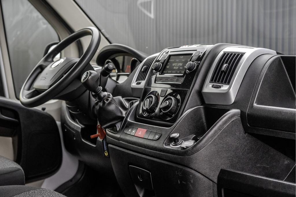 Fiat Ducato *2.3 MultiJet Bakwagen met laadklep | Euro 6 | 1, Voorwielaandrijving, Gebruikt, USB, Wit
