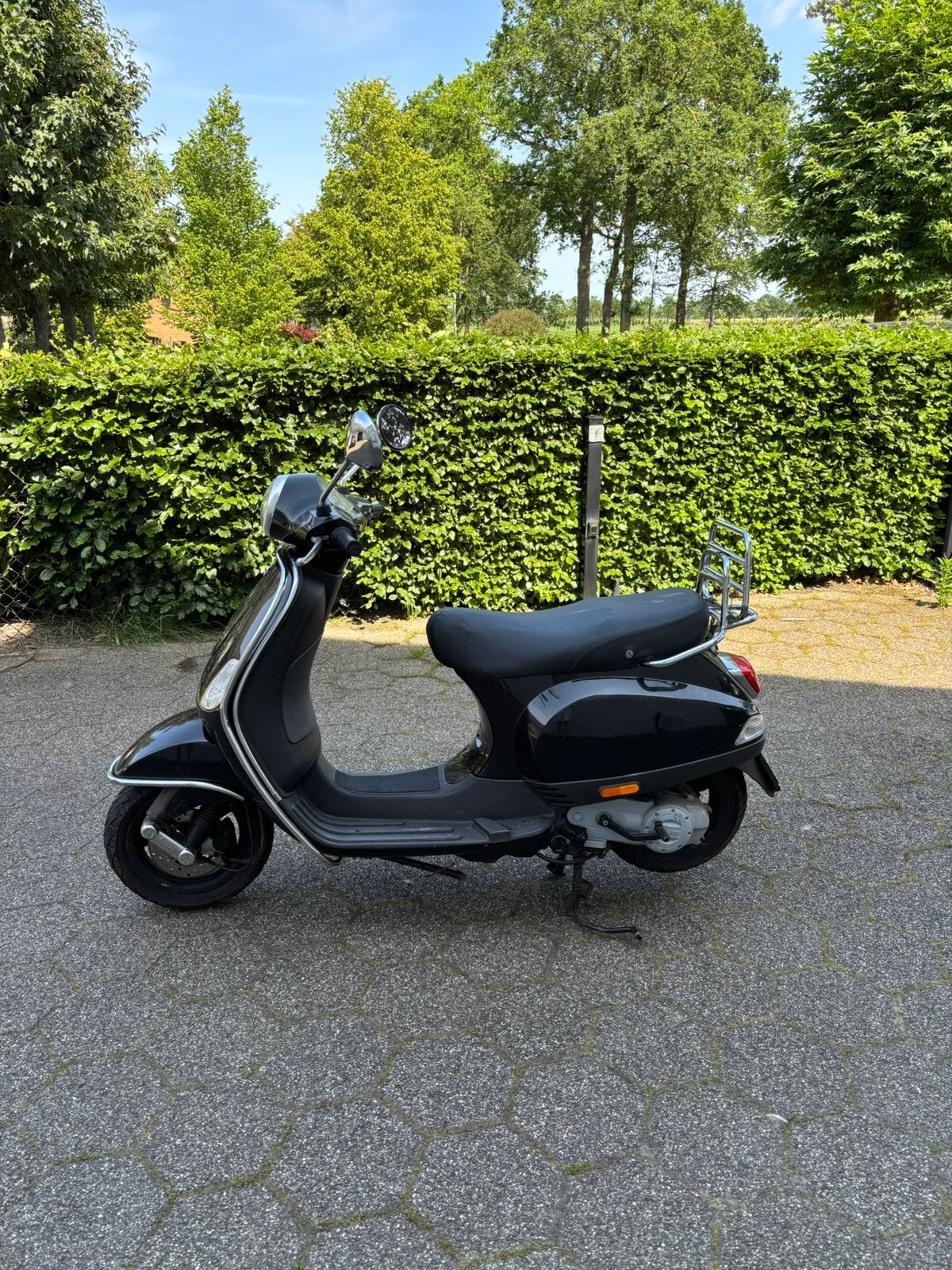 Nette Vespa LX 4T zwart BJ 2008, 12650 km brom 45km p/uur, Ophalen, Gebruikt, Benzine, Vespa