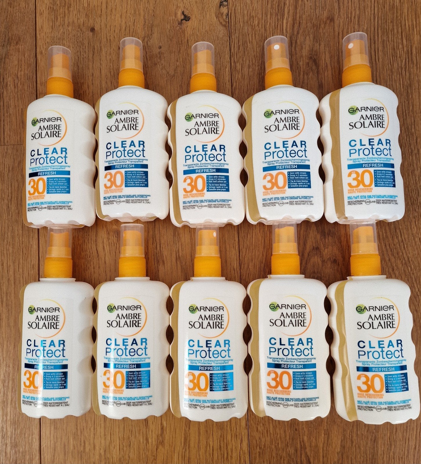 Nieuw! Ambre solaire zonnebrand spf 30 Clear Protect. Spray., Ophalen of Verzenden, Nieuw, Zonnebrand of After Sun