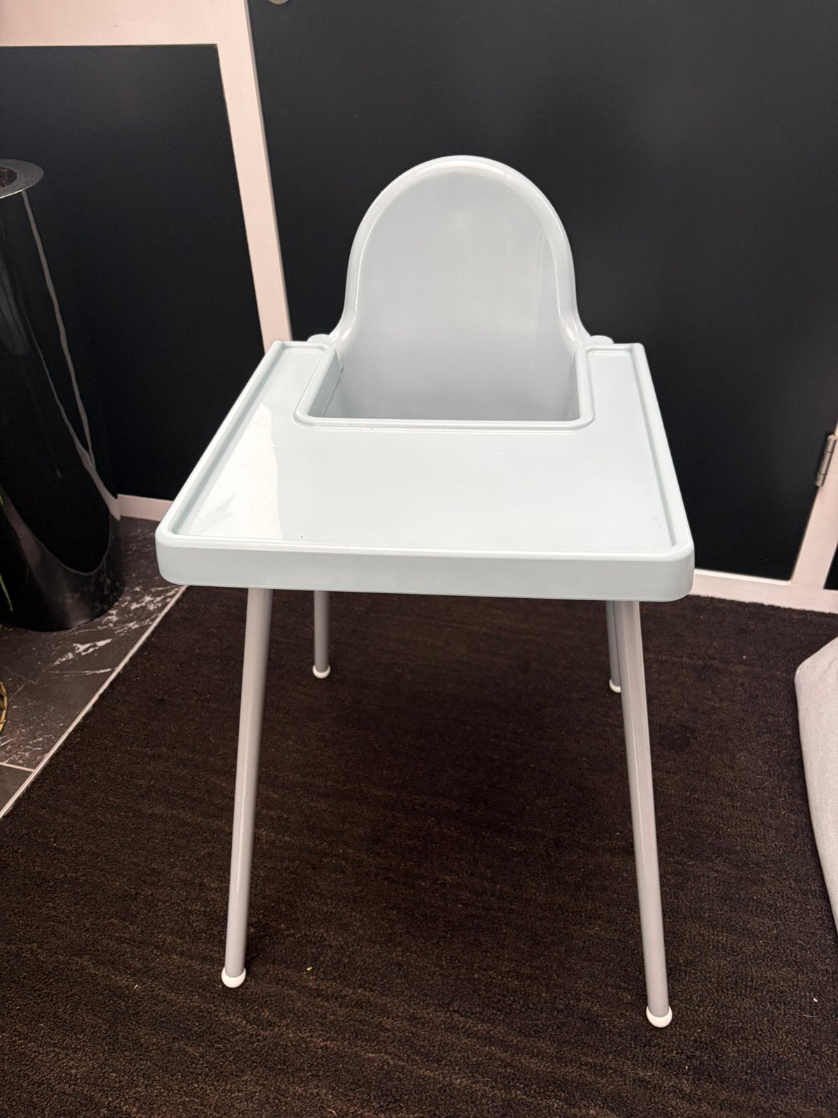 Zgan Ikea kinderstoel blauw, Ophalen, Zo goed als nieuw, Stoel(en)