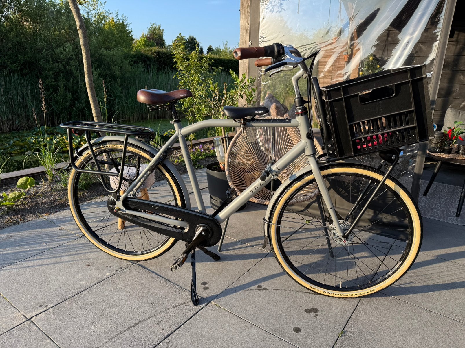 Gazelle Heavy Duty Herenfiets - maat 59, Ophalen, Gebruikt, Staal, Cruiser