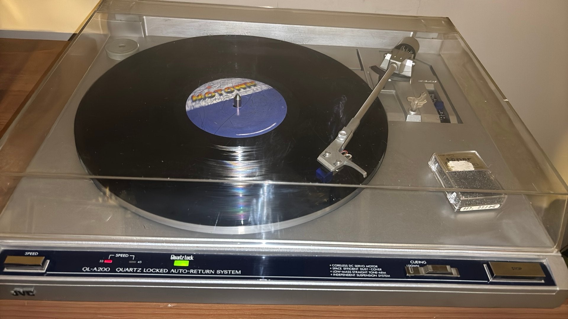 JVC QL-A200 Platenspeler - Quartz Locked  Auto-Return, Overige merken, Automatisch, Ophalen of Verzenden, Zo goed als nieuw