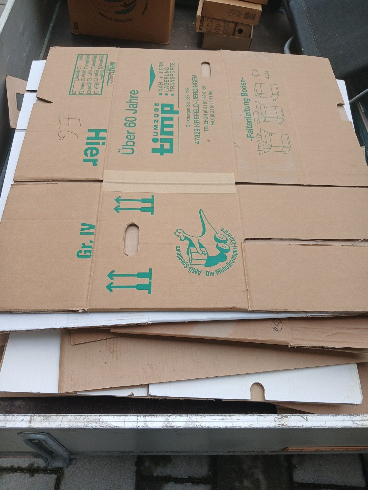 30 verhuisdozen goede kwaliteit hele partij €50, Doos, 50 tot 75 cm, Ophalen of Verzenden, Minder dan 40 cm