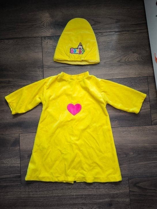 Bumba verkleedpak met muts, Ophalen of Verzenden, Zo goed als nieuw, 104 of kleiner, Jongen of Meisje