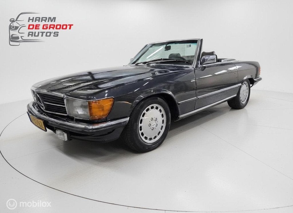 Mercedes SL-klasse 500 SL Automaat R107 1984 Rijklaar!, Auto's, Oldtimers, Automaat, Elektrische ramen, Achterwielaandrijving