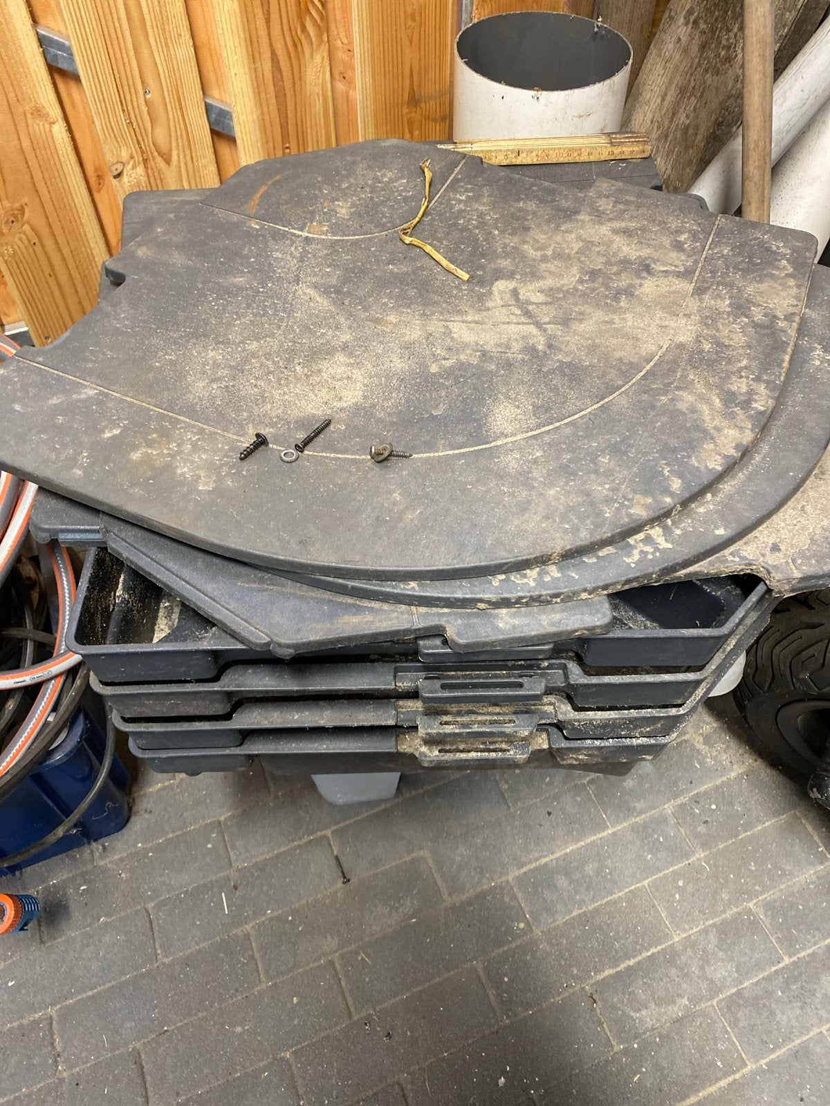 IKEA parasolvoet - Stevige basis voor uw parasol, Tuin en Terras, Parasols, Ophalen of Verzenden, Gebruikt, Minder dan 1 meter
