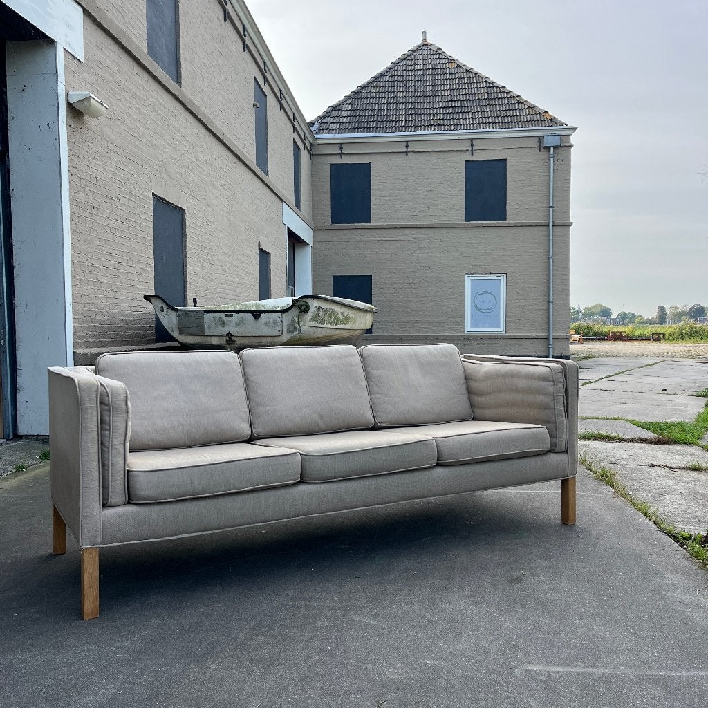 Deens design bank 2333 door Borge Mogensen voor Fredericia, Gebruikt, Deens design, Borge Mogensen, Driepersoons