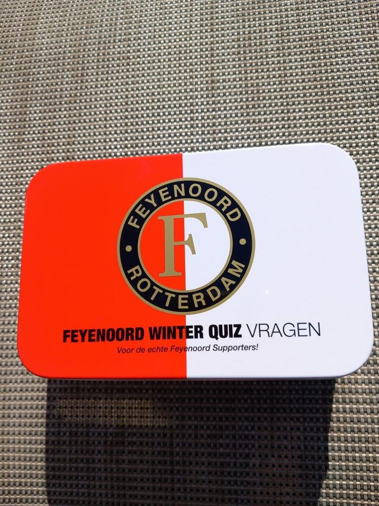 Feyenoord Winter Quiz Vragen - Nieuw, Ophalen of Verzenden, Nieuw, Overige typen