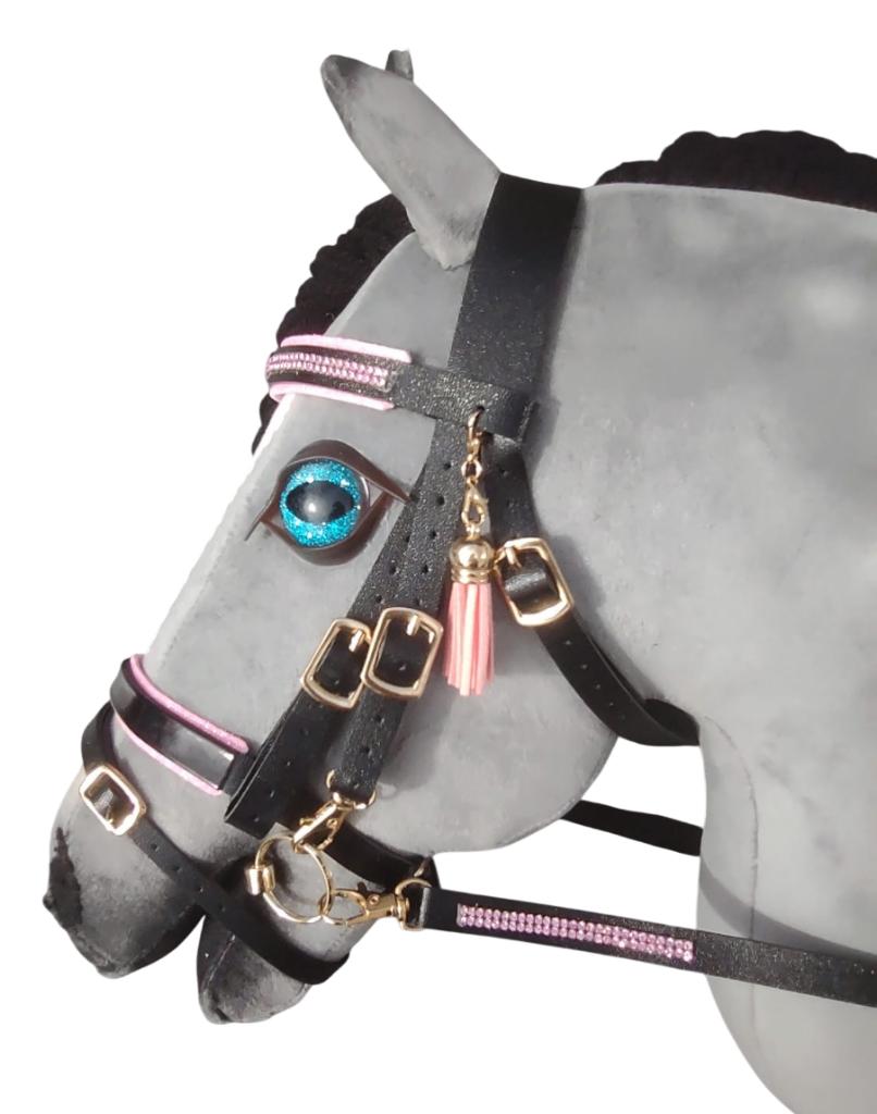 Hoofdstel hobbyhorse roze, Ophalen of Verzenden, Nieuw
