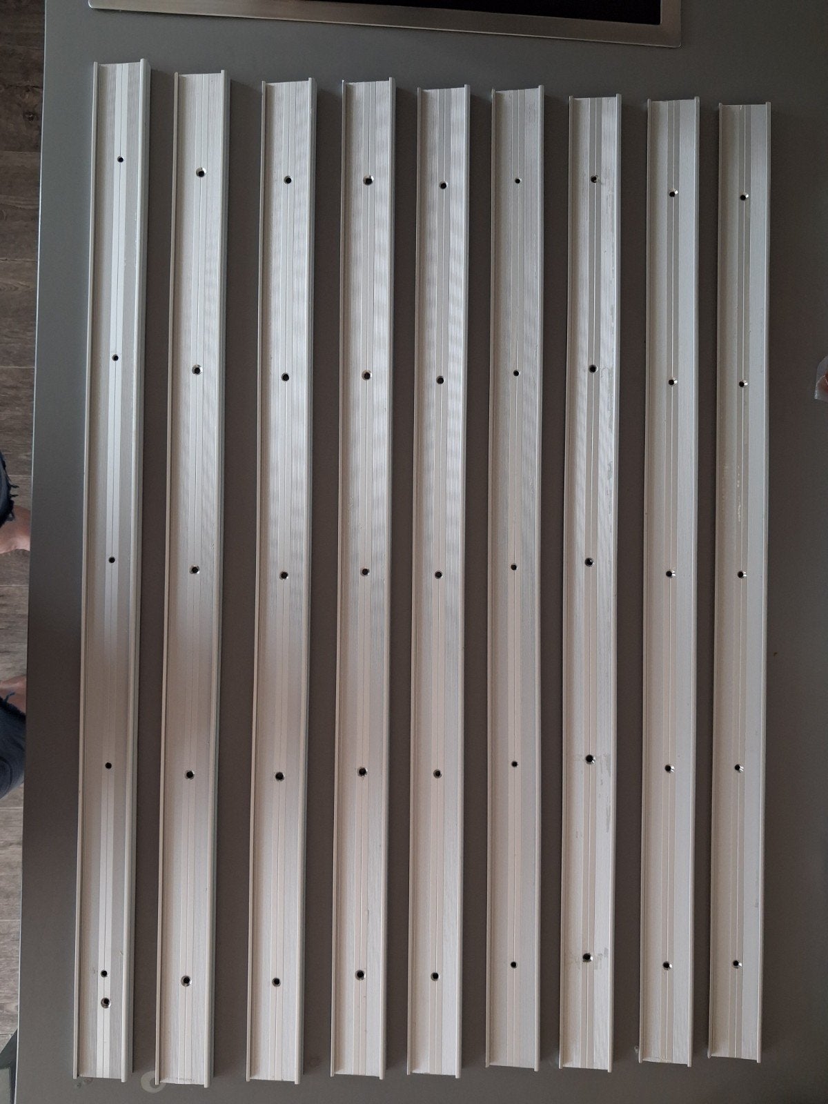 trapneusprofiel aluminium 10 st., Ophalen of Verzenden, Zo goed als nieuw