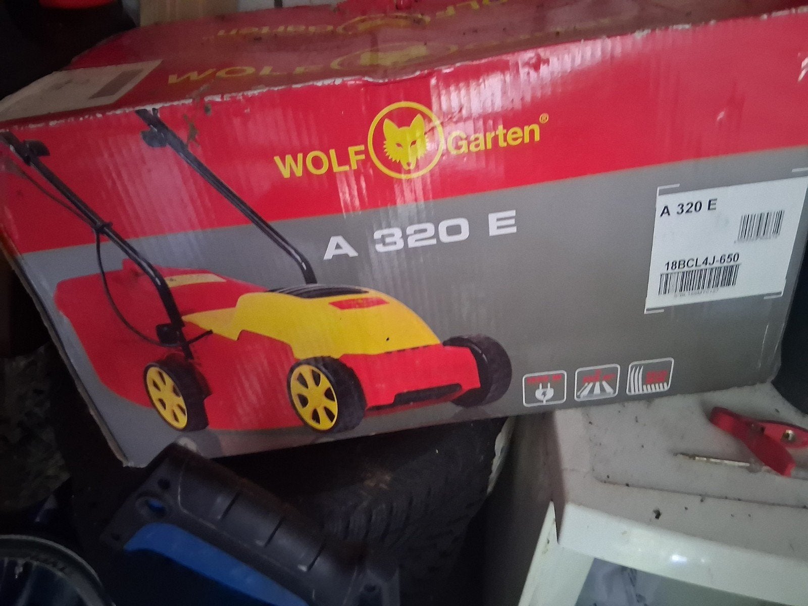 Wolf-Garten A 320 E Elektrische Grasmaaier - Nieuw in Doos, Tuin en Terras, Cirkelmaaier, Elektrische grasmaaier, Nieuw, Ophalen of Verzenden