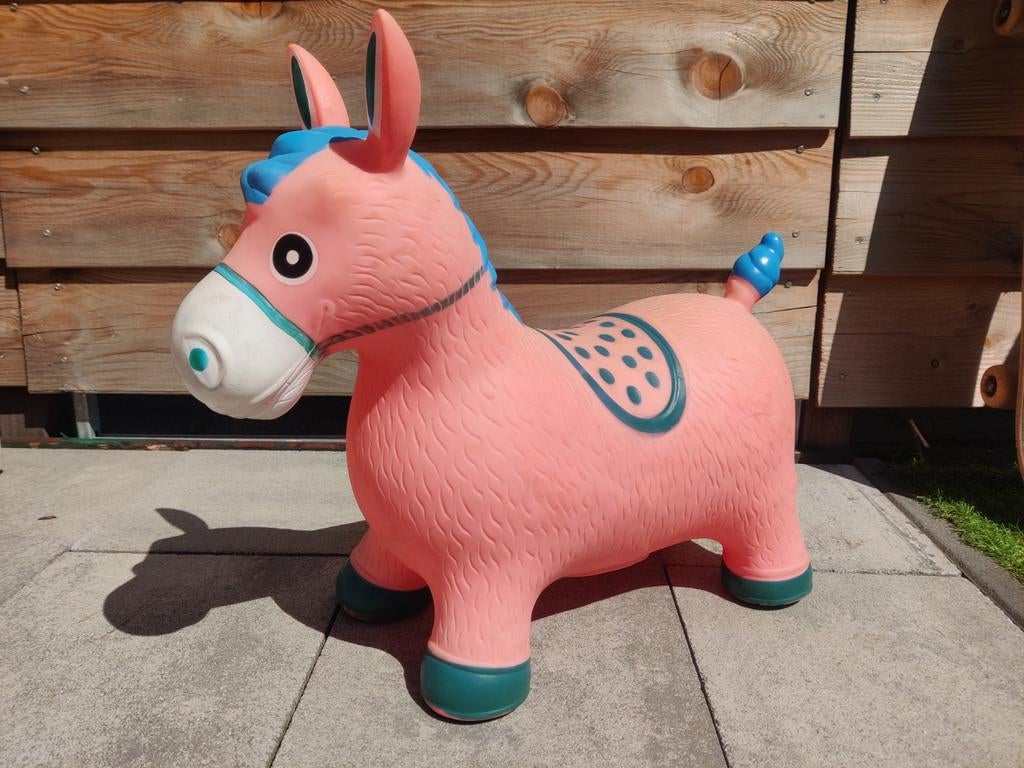 Opblaasbaar Skippy dier, roze paard., Ophalen, Gebruikt, Overige typen