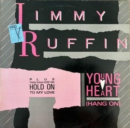 Jimmy Ruffin: Young Heart + extra lange Hold on to my love, Gebruikt, Ophalen of Verzenden, Pop, Overige typen