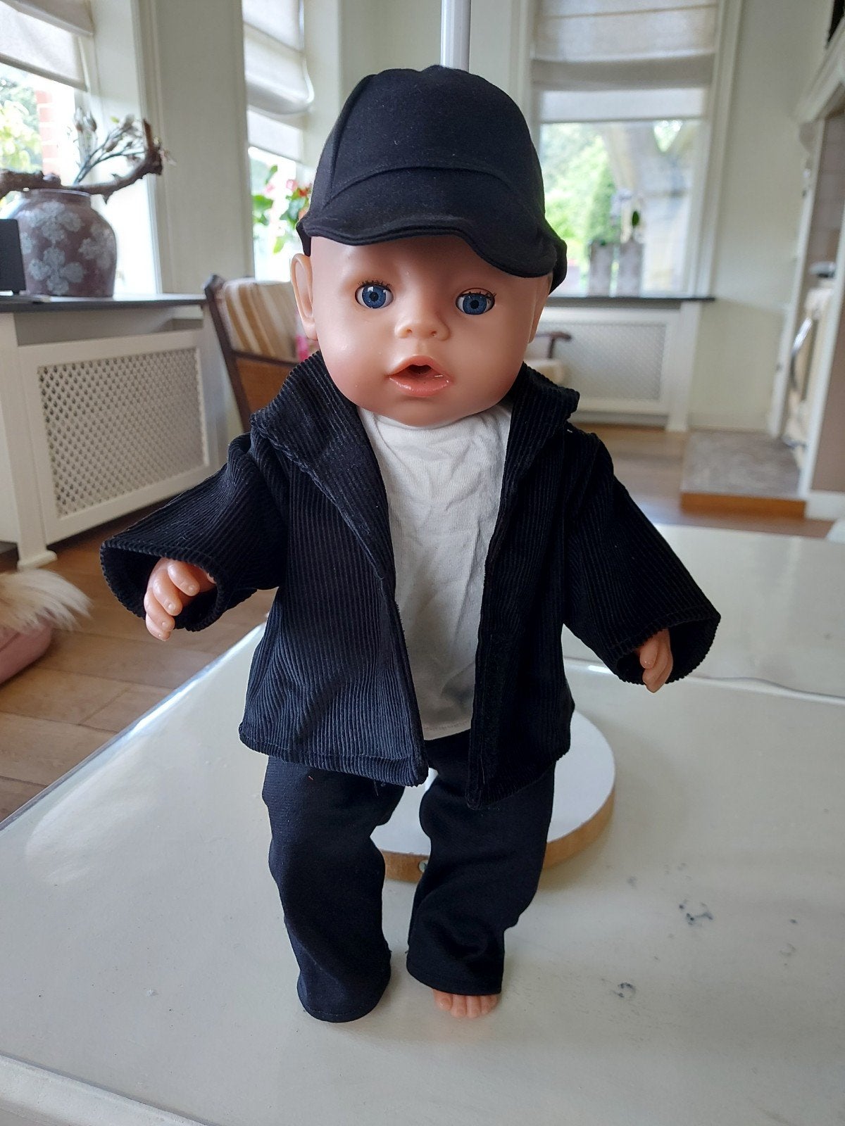 Leuke 4 delig pak jongens baby born pop, Ophalen of Verzenden, Nieuw, Babypop
