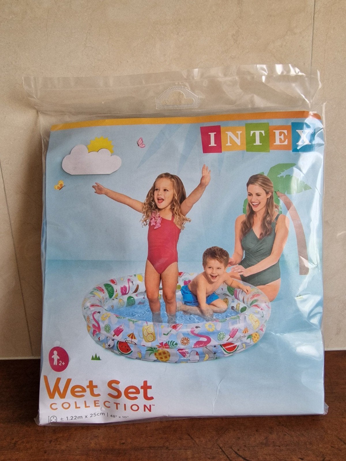 Nieuw Intex Wet Set Opblaaszwembad voor kinderen, Minder dan 80 cm, Opblaaszwembad, Rond, Nieuw