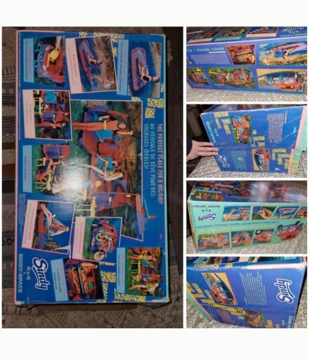 Sindy camper en Sindy magic dream boat, 2 vintage barbie etc, Ophalen
