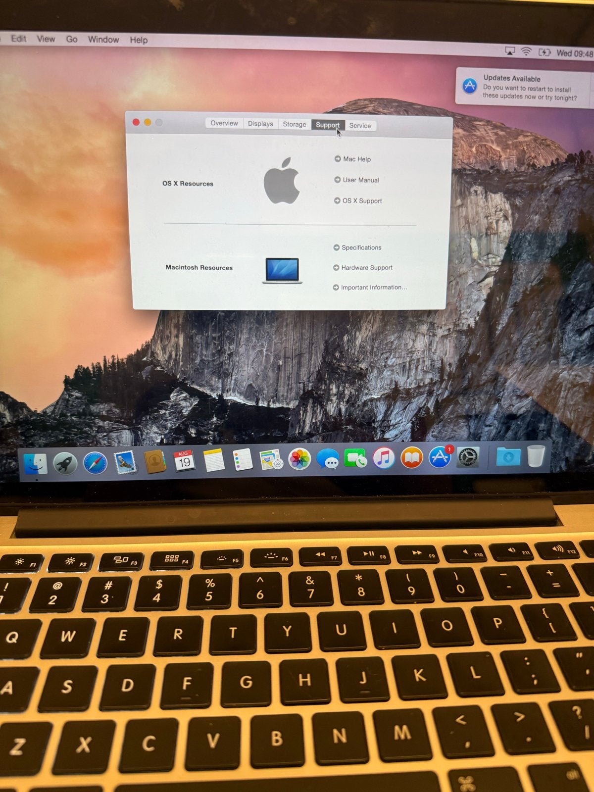 MacBook Pro 13 inch (2015) - 8GB RAM, 121GB opslag, MacBook Pro, Gebruikt, 2 tot 3 Ghz, Qwerty