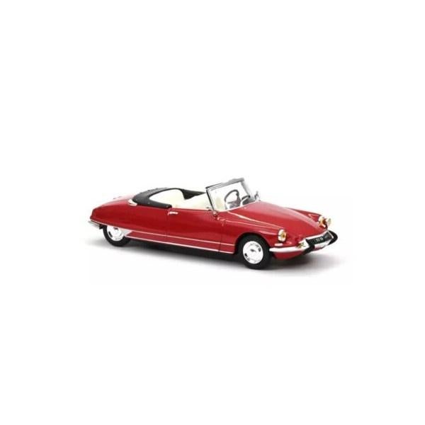 Citroen DS 19 Cabriolet 1965 Rouge Rood Modelauto 1/43 Norev, Hobby en Vrije tijd, Modelauto's | 1:43, Auto, Norev, Ophalen of Verzenden