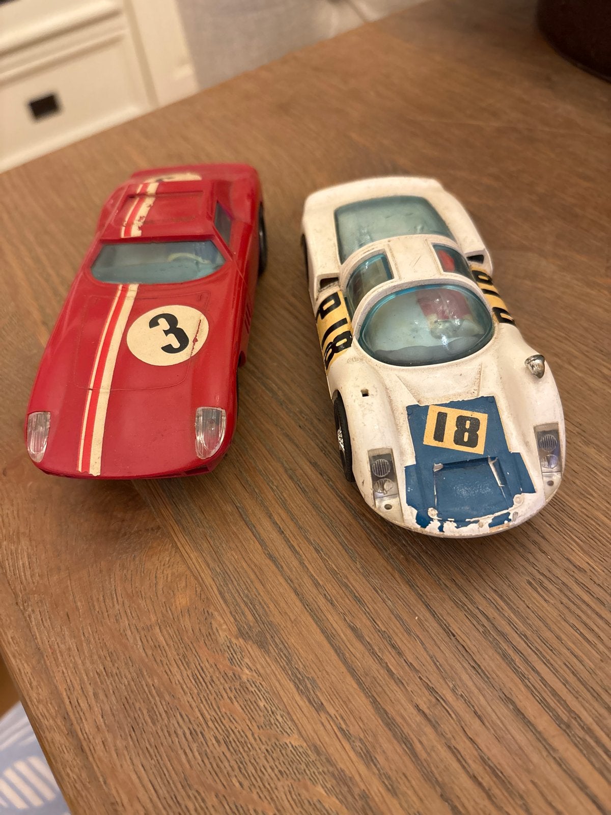 2 x Gama Rallye slotcar auto’s Vintage, Ophalen of Verzenden