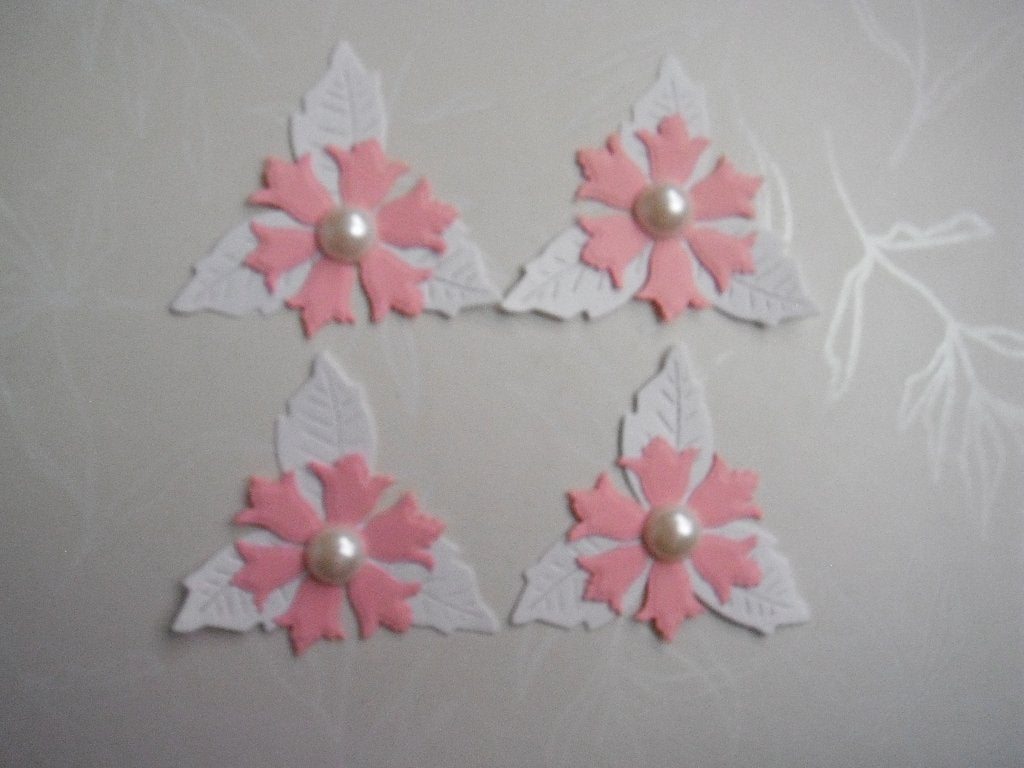 3x set stans met bloem   88, Verzenden, Nieuw, Kerst, Pons of Mal
