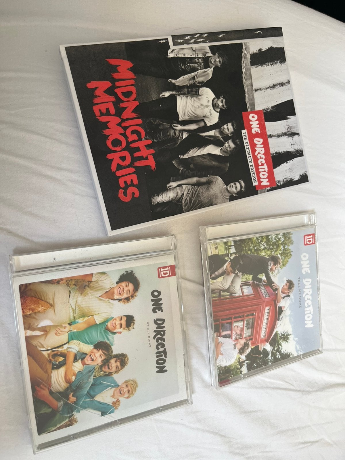 One direction album (drie stuks), Ophalen of Verzenden, Gebruikt, Album