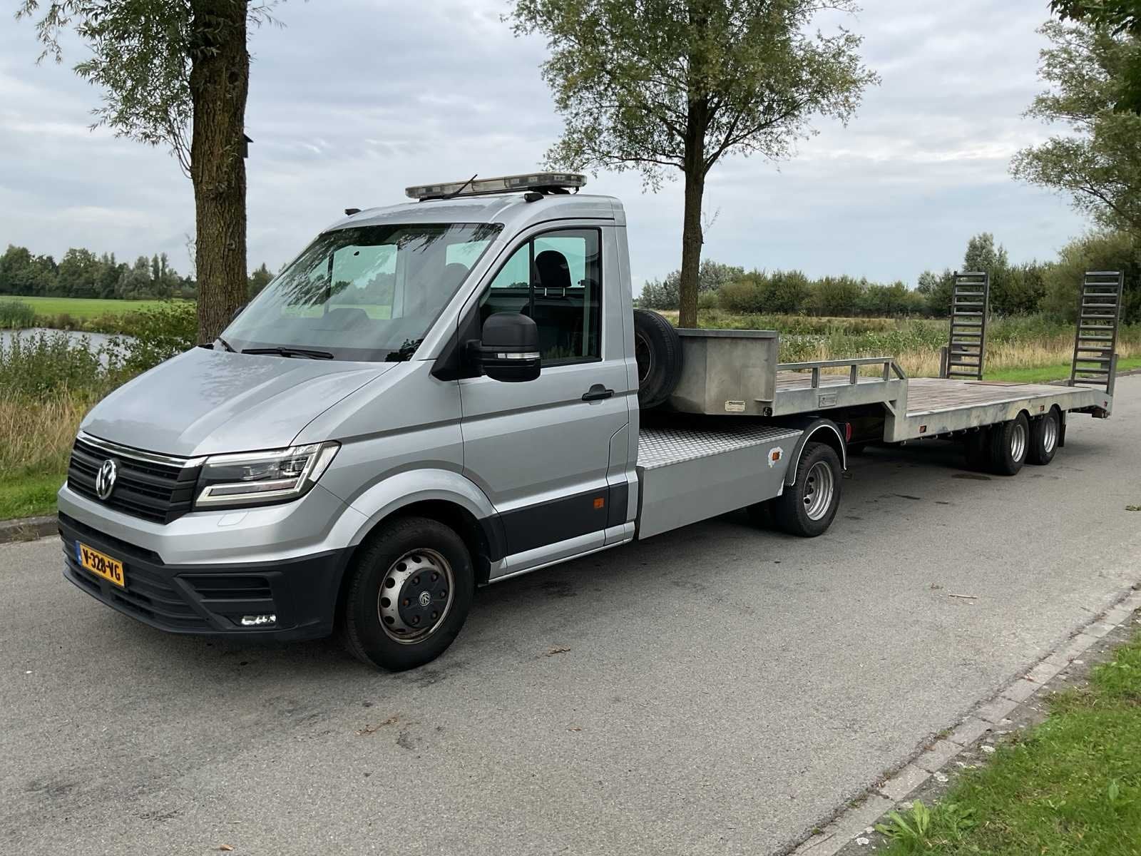 2019 - Volkswagen - Crafter - 50 2.0 TDI L3 DL Hi - BE Combi, Auto's, Gebruikt, Euro 6, Volkswagen, Bedrijf