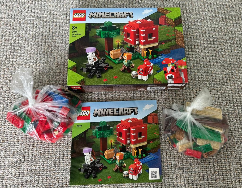 Lego Minecraft 21179, Minecraft, Lego, Ophalen of Verzenden, Zo goed als nieuw