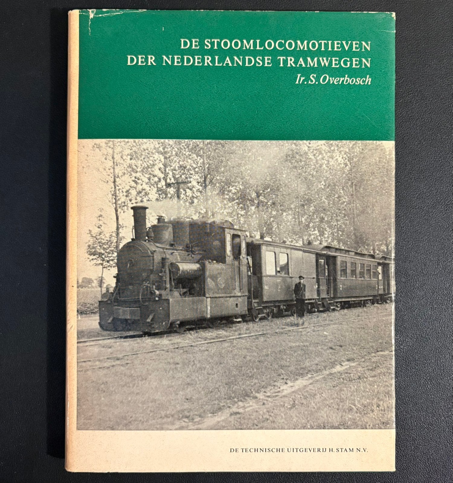 De stoomlocomotieven der Nederlandse tramwegen (1957), Verzamelen, Ophalen of Verzenden, Zo goed als nieuw, Tram, Boek of Tijdschrift
