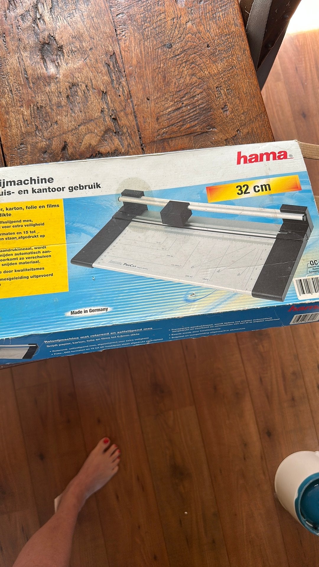 Hama Rolsnijmachine 32 cm, Ophalen of Verzenden, Gebruikt
