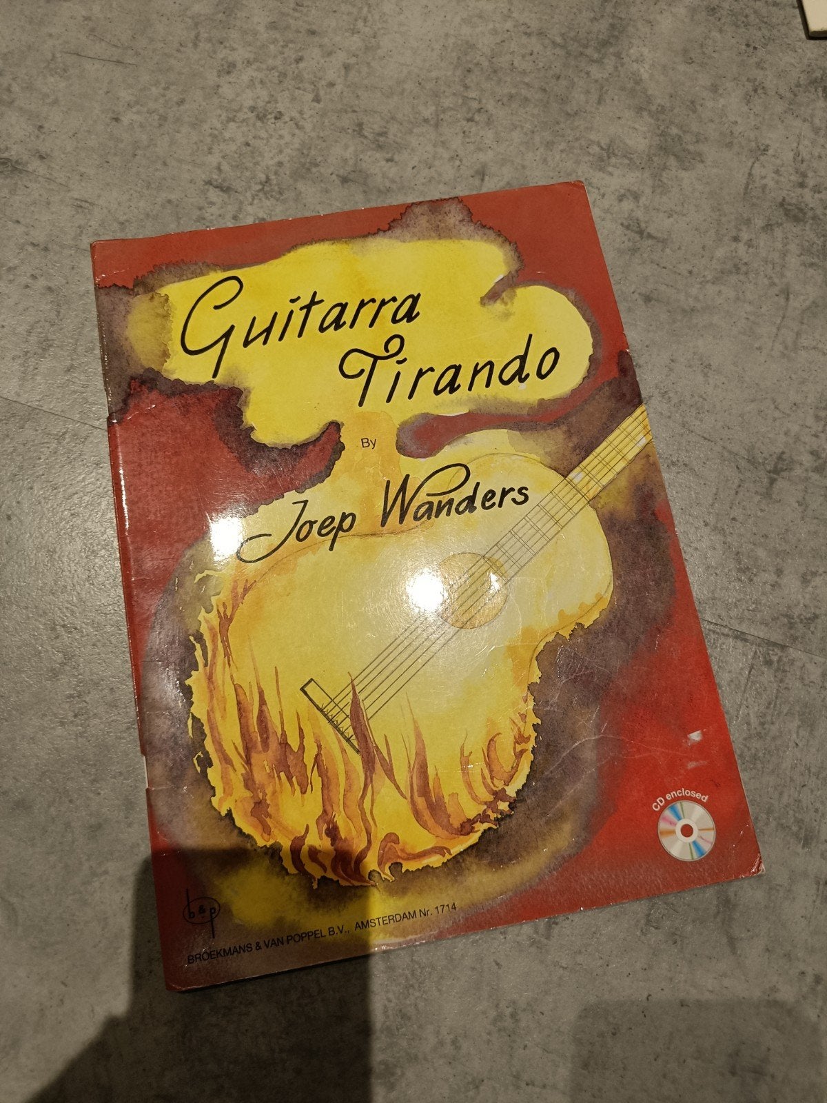 Gitaar Tirando met CD - Joep Wanders, Muziek en Instrumenten, Bladmuziek, Overige genres, Les of Cursus, Ophalen of Verzenden