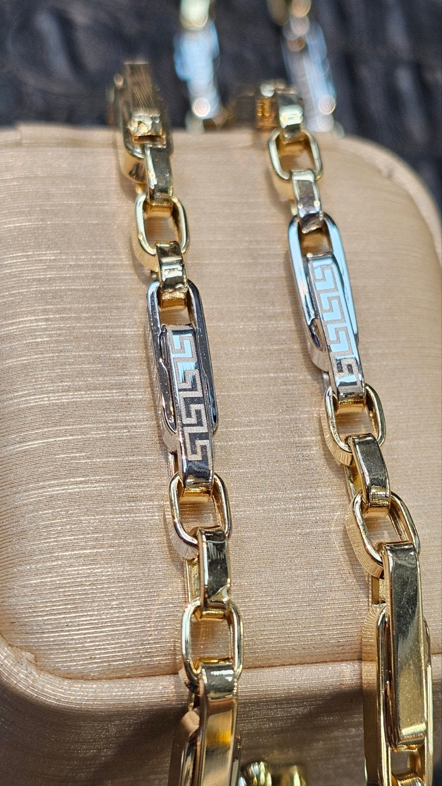 Prachtige 14k gouden ketting met armband 68cm, Ophalen of Verzenden, Nieuw, Goud, Goud