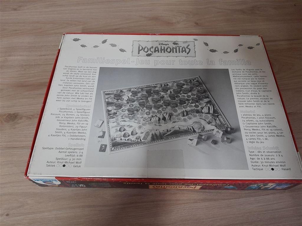 pocahontas familiespel [s1179], Verzenden, Zo goed als nieuw