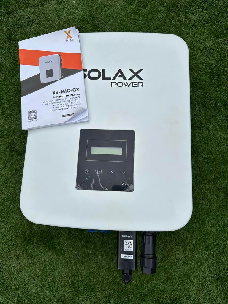 Solax omvormer X3-MIC-G2, Ophalen, Zo goed als nieuw